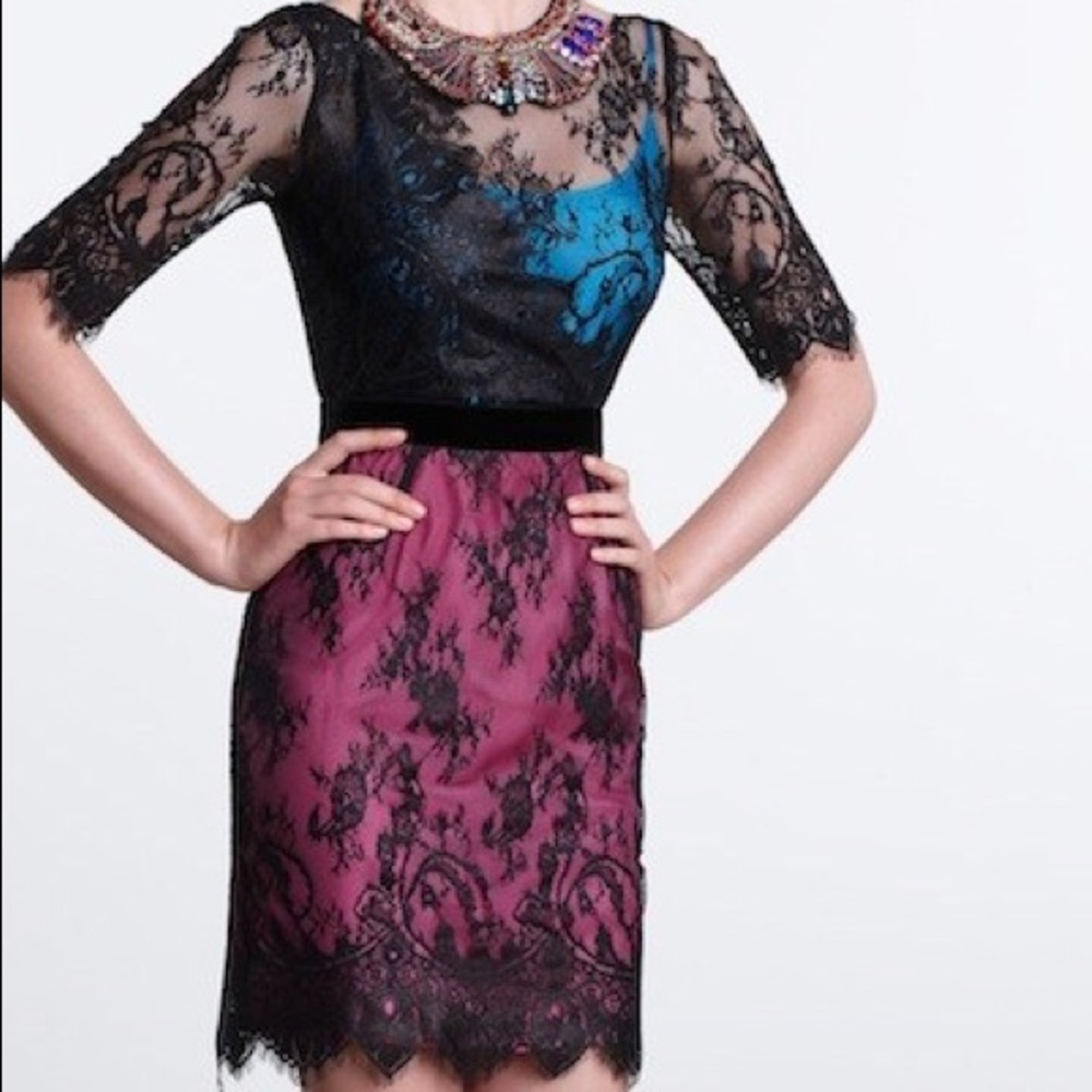 Tracey Reese color block dress